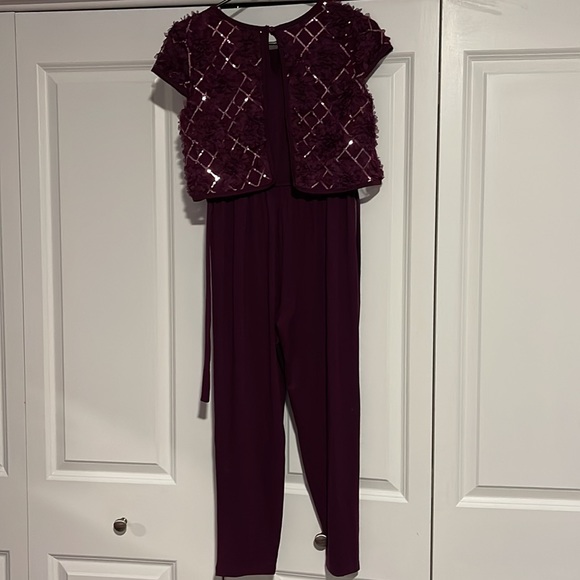 Girls sequenced jumper with tie back - Picture 2 of 3